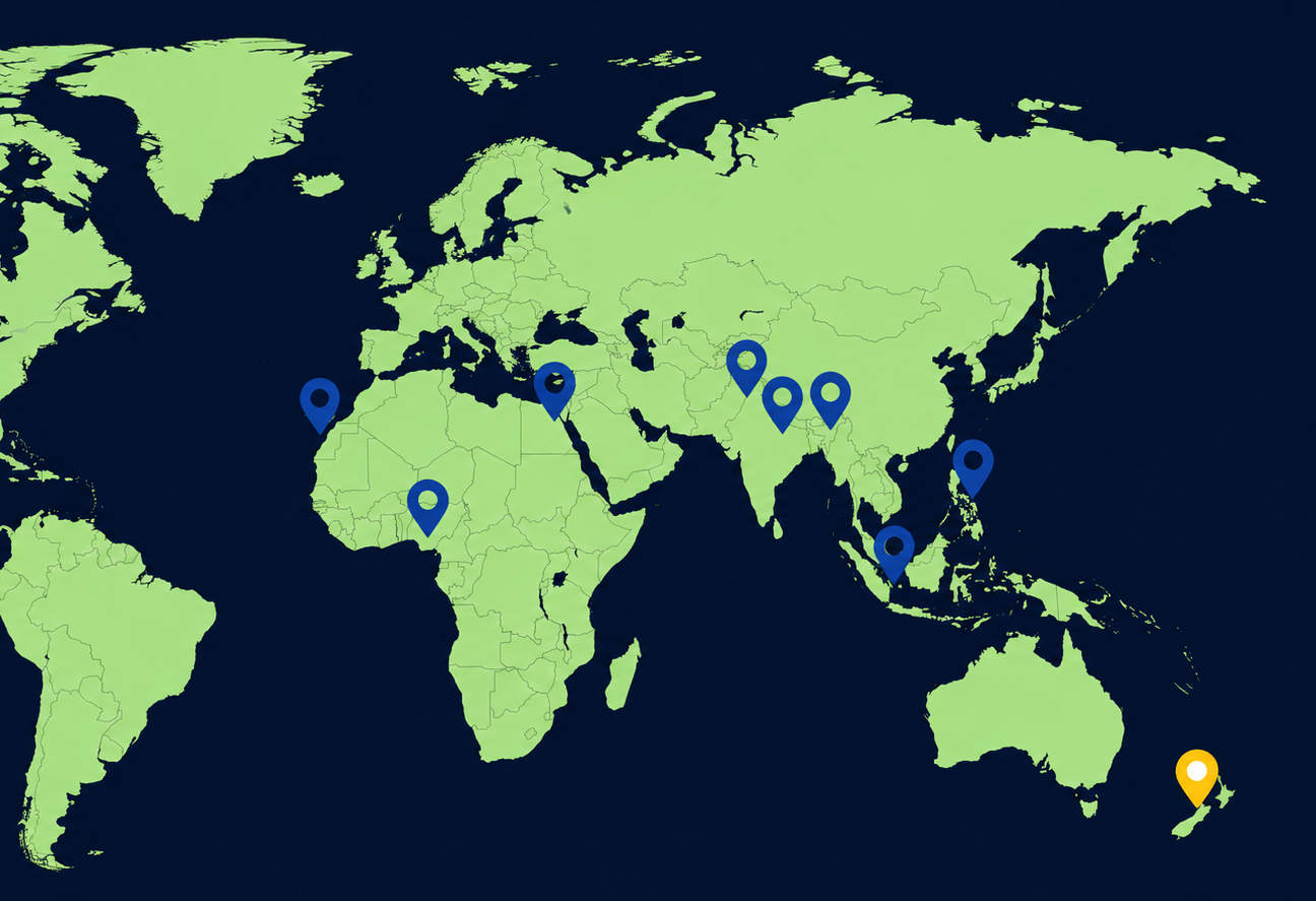 World Map Coordinates Satellite View